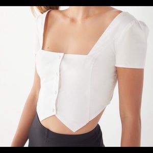 I.AM.GIA Ankaa Square Neck Cropped Top S